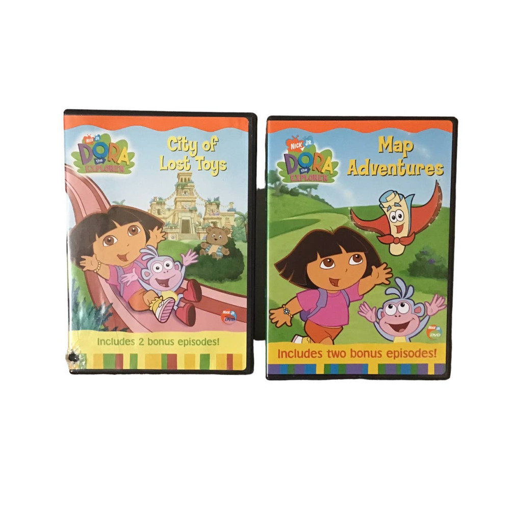Dora The Explorer Set of 2 DVDs with Bonus Episodes